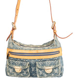 Louis Vuitton Denim Monogram Baggy PM Crossbody Bag