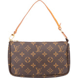 Louis Vuitton Canvas Monogram Pochette Accessoire Handbag
