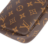 Louis Vuitton Canvas Monogram Pochette Accessoire Handbag