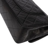 Chanel Quilted Lambskin 24K Gold Medium Double Flap Crossbody Bag