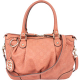Gucci Leather GG Monogram Sukey Handbag