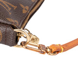 Louis Vuitton Canvas Monogram Pochette Accessoire Handbag
