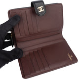 Chanel Quilted Caviar Leder Clip Wallet