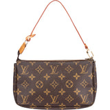 Louis Vuitton Canvas Monogram Pochette Accessoire Handbag