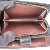 Chanel Quilted Caviar Leder Clip Wallet