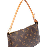 Louis Vuitton Canvas Monogram Pochette Accessoire Handbag