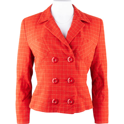 Christian Dior Striped Lady Jacket (D38 / FR40) - vintageandkickz