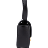 Céline Black Boxcalf Mini Triomphe Crossbody Bag