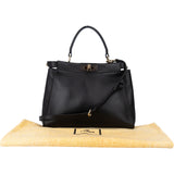 Fendi Classic Leather Peekaboo Handbag