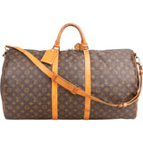 Louis Vuitton Canvas Monogram Keepall 60 Bandouliere
