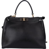 Fendi Classic Leather Peekaboo Handbag