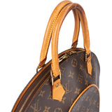 Louis Vuitton Canvas Monogram Ellipse MM Handbag