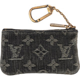 Louis Vuitton Denim Monogram Key Pouch