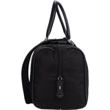 Prada Black Nylon Triangle Duffle Bag 48