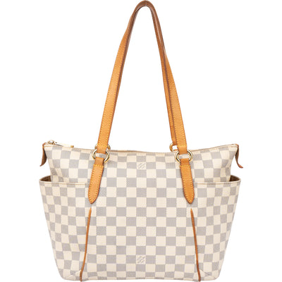 Louis Vuitton Damier Azur Monogram Totally PM Handbag - vintageandkickz
