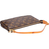 Louis Vuitton Canvas Monogram Pochette Accessoire Handbag