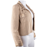 Chanel Golden Glitter Tweed Jacket (DE34 / FR36)
