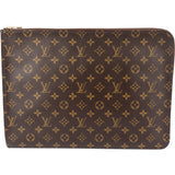 Louis Vuitton Canvas Monogram Laptop Clutch