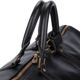 Louis Vuitton Noir Epi Leather Keepall 55