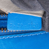 Céline Blue Leather Luggage Handbag