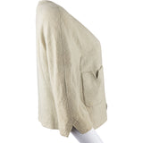 Chanel Tweed Gold Tone CC Buttons Jacket (DE40 / FR42)