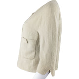 Chanel Tweed Gold Tone CC Buttons Jacket (DE40 / FR42)