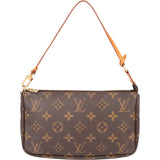 Louis Vuitton Canvas Monogram Pochette Accessoire Handbag