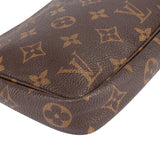 Louis Vuitton Canvas Monogram Pochette Accessoire Handbag