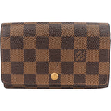 Louis Vuitton Damier Ebene Monogram Tresor Wallet