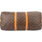 Louis Vuitton Canvas Monogram Keepall 50 Bandouliere