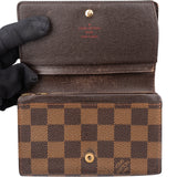 Louis Vuitton Damier Ebene Monogram Tresor Wallet