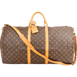 Louis Vuitton Canvas Monogram Keepall 60 Bandouliere