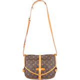 Louis Vuitton Canvas Monogram Saumur 30 Crossbody Bag