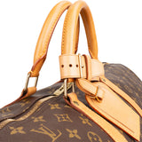 Louis Vuitton Canvas Monogram Keepall 60 Bandouliere
