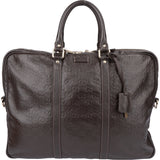 Gucci Leather GG Monogram Business Handbag