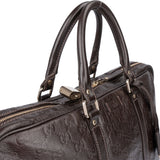 Gucci Leather GG Monogram Business Handbag