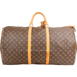 Louis Vuitton Canvas Monogram Keepall 60 Bandouliere