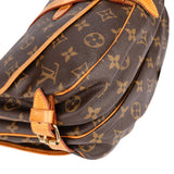 Louis Vuitton Canvas Monogram Saumur 30 Crossbody Bag