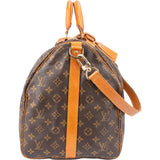 Louis Vuitton Canvas Monogram Keepall 55 Bandouliere