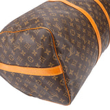 Louis Vuitton Canvas Monogram Keepall 55 Bandouliere