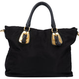 Prada Black Nylon Eclipse Handbag