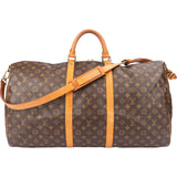 Louis Vuitton Canvas Monogram Keepall 60 Bandouliere