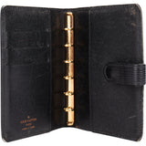 Louis Vuitton Noir Epi Leather Agenda PM