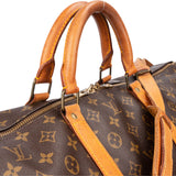 Louis Vuitton Canvas Monogram Keepall 60 Bandouliere