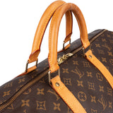 Louis Vuitton Canvas Monogram Keepall 55