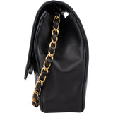 Chanel Quilted Lambskin 24K Gold Single Flap Shoulder Bag