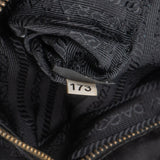 Prada Black Nylon Eclipse Handbag