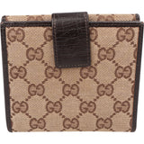 Gucci GG Monogram Bamboo Wallet