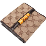 Gucci GG Monogram Bamboo Wallet