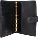 Louis Vuitton Noir Epi Leather Agenda PM